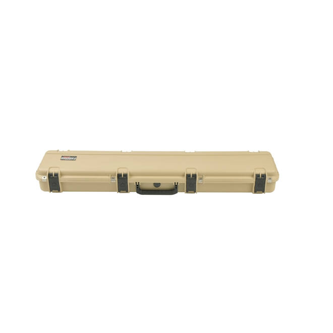 SKB – iSeries 4909 – Wasserdichter Koffer – Beige – Einfach-Einlage für Gewehre