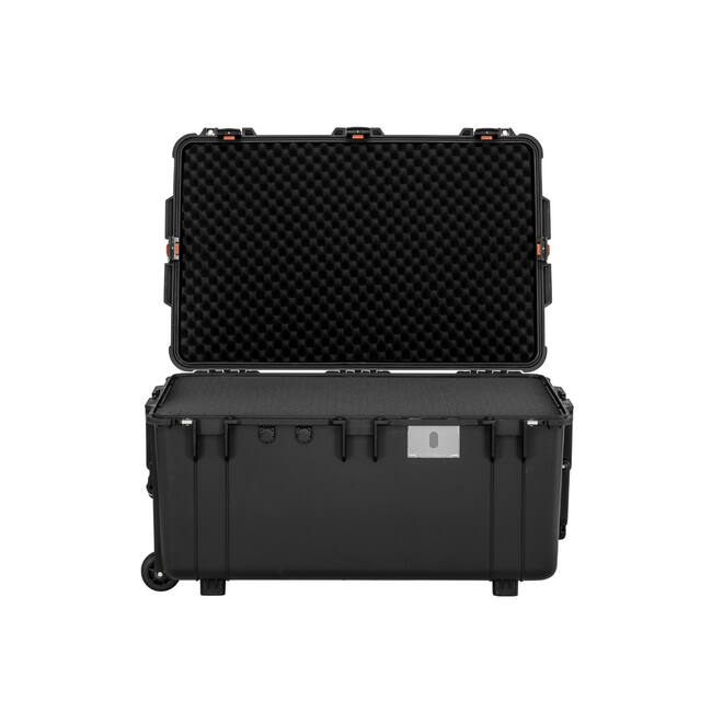 HUSK - H-7143-35-C - Ultra-Tiefer Robuster Koffer - Drohnen, Taktische Nutzlasten und A/V-Systeme - Mit Würfelschaumstoff