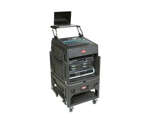 SKB - 123 cm A/V-Ablage für 8U+ Schräg-Top-Racks