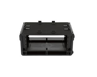 SKB - 4U Studio Flyer Rack-Koffer - mit Rollen