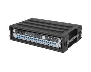 SKB - rSeries - 2U Shallow Rack mit Stahl-Schienen - 10,7-Zoll Tief