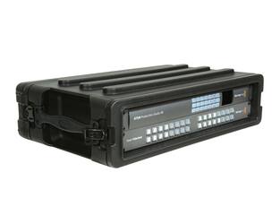 SKB - rSeries - 2U Shallow Rack mit Stahl-Schienen - 10,7-Zoll Tief