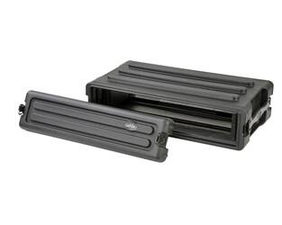 SKB - rSeries - 2U Shallow Rack mit Stahl-Schienen - 10,7-Zoll Tief