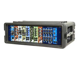 SKB - rSeries - 3U Shallow Rack - Mit Stahl-Schienen - 10,7-Zoll Tief