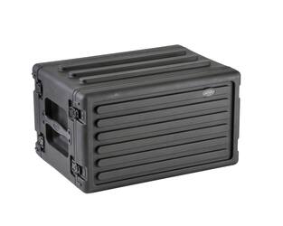 SKB - rSeries - 6U Shallow Rack mit Stahl-Schienen - 10,7-Zoll Tief