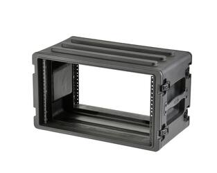 SKB - rSeries - 6U Shallow Rack mit Stahl-Schienen - 10,7-Zoll Tief