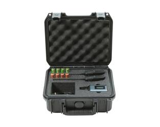 SKB - iSeries 0907-4 - Wasserdichter Koffer - Schwarz - Sennheiser SW Mikrofon Einlage