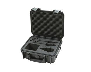 SKB - iSeries 0907-4 - Wasserdichter Koffer - Schwarz - Sennheiser SW Mikrofon Einlage