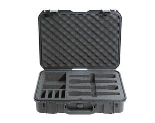 SKB - iSeries 1813-5 - Wasserdichter Koffer - Schwarz - Vier Drahtlose Mikrofone Einlage