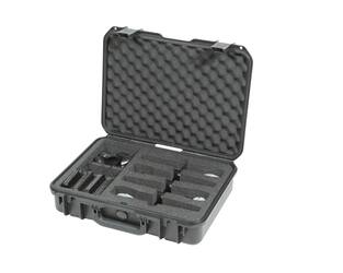 SKB - iSeries 1813-5 - Wasserdichter Koffer - Schwarz - Vier Drahtlose Mikrofone Einlage