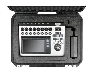 SKB - iSeries 1813-7 - Wasserdichter Koffer - Schwarz - TouchMix-8 Einlage