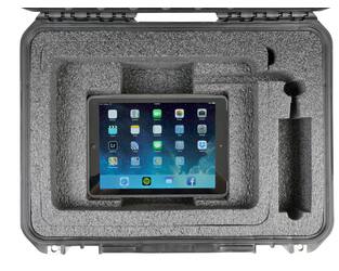 SKB - iSeries 1813-7 - Wasserdichter Koffer - Schwarz - TouchMix-8 Einlage