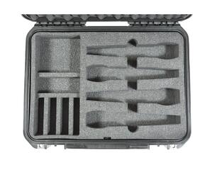 SKB - iSeries 3i-1813-7 - Wasserdichter Koffer - Schwarz - Acht Drahtlose Mikrofone Einlage