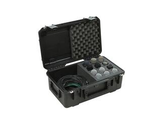 SKB - iSeries 3i-2011-8 - Wasserdichter Koffer - Schwarz - Zwölf Mikrofone Einlage