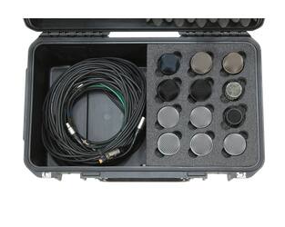 SKB - iSeries 3i-2011-8 - Wasserdichter Koffer - Schwarz - Zwölf Mikrofone Einlage