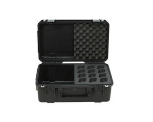 SKB - iSeries 3i-2011-8 - Wasserdichter Koffer - Schwarz - Zwölf Mikrofone Einlage