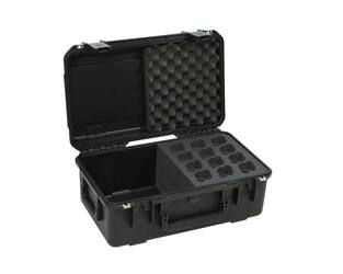 SKB - iSeries 3i-2011-8 - Wasserdichter Koffer - Schwarz - Zwölf Mikrofone Einlage
