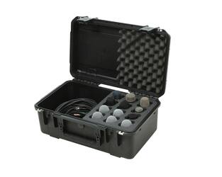 SKB - iSeries 3i-2011-8 - Wasserdichter Koffer - Schwarz - Zwölf Mikrofone Einlage