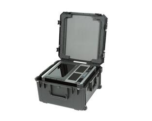 SKB - iSeries 2222-12 - Wasserdichter Koffer - Schwarz - Herausnehmbares 10U Tiefes Rack