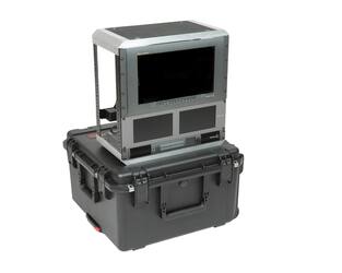 SKB - iSeries 2222-12 - Wasserdichter Koffer - Schwarz - Herausnehmbares 10U Tiefes Rack