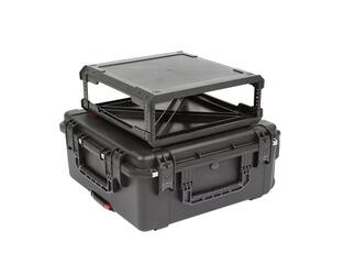 SKB - iSeries 2424-10 - Wasserdichter Koffer - Schwarz - Herausnehmbares 3U Tiefes Rack