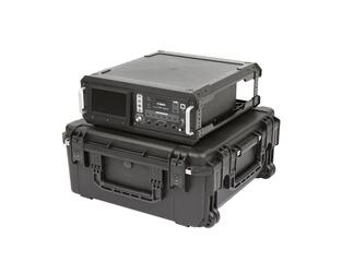 SKB - iSeries 2424-10 - Wasserdichter Koffer - Schwarz - Herausnehmbares 3U Tiefes Rack