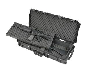 SKB - iSeries 3614-6 - Wasserdichter Koffer - Schwarz - Doppelte M4/Kurzwaffen Einlage