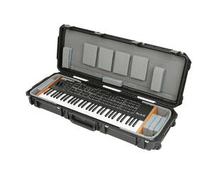 SKB - iSeries 4214-5 - Wasserdichter Koffer - Schwarz - Schmales 61-Tasten-Keyboard Einlage