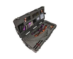 SKB - iSeries 4217-7 - Wasserdichter Koffer - Schwarz - Doppelte Recurve-Bogen Einlage