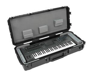 SKB - iSeries 3i-4719-8 - Wasserdichter Koffer - Schwarz - 61-Tasten Breites Keyboard Think Tank Trennwände Innenraum