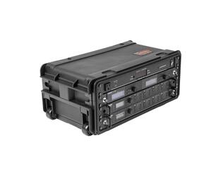SKB - 4U Injektionsgeformtes - 28 cm Tief Rack - mit Rollen und Griff