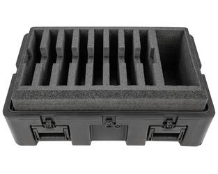 SKB - rSeries - Acht Laptops & Ein Große Zubehör Fach Koffer