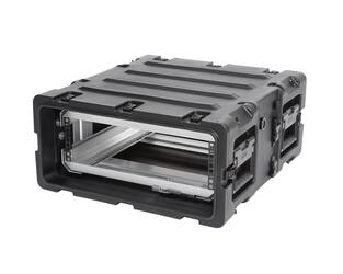 SKB - 3RR Serie - 3U Herausnehmbares Shock Rack - Schwarz - 20-Zoll Tief
