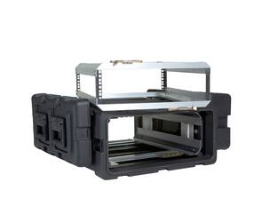 SKB - 3RR Serie - 3U Herausnehmbares Shock Rack - Schwarz - 24-Zoll Tief