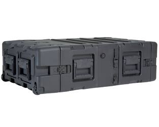 SKB - 3RR Serie - 3U Herausnehmbares Shock Rack - Schwarz - 24-Zoll Tief