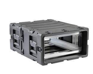 SKB - 3RR Serie - 4U Herausnehmbares Shock Rack - Schwarz - 24-Zoll Tief