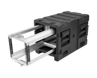 SKB - 3RR Series - 5U Halbes Shock Rack - Schwarz - 20-Zoll Tief