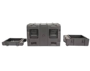 SKB - 3RR Series - 5U Halbes Shock Rack - Schwarz - 20-Zoll Tief