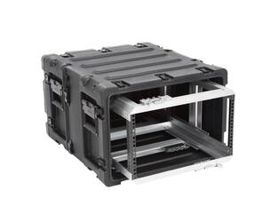 SKB - 3RR Serie - 6U Herausnehmbares Shock Rack - Schwarz - 20-Zoll Tief