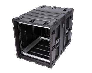 SKB - 3RS Serie - 11U Nicht-Herausnehmbares Shock Rack - Schwarz - 24-Zoll Tief