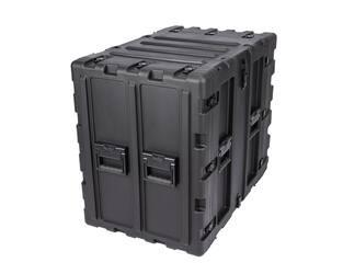 SKB - 3RS Serie - 14U Nicht-Herausnehmbares Shock Rack - Schwarz - 24-Zoll Tief