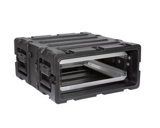 SKB - 3RS Serie - 3U Nicht-Herausnehmbares Shock Rack - Schwarz - 20-Zoll Tief