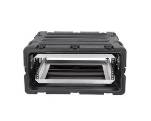 SKB - 3RS Serie - 3U Nicht-Herausnehmbares Shock Rack - Schwarz - 20-Zoll Tief