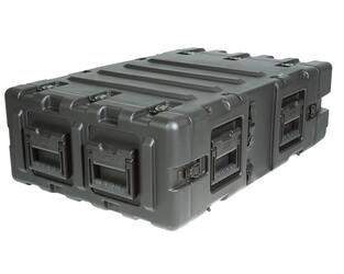 SKB - 3RS Serie - 3U Nicht-Herausnehmbares Shock Rack - Schwarz - 24-Zoll Tief