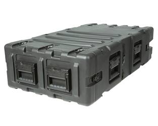 SKB - 3RS Serie - 3U Nicht-Herausnehmbares Shock Rack - Schwarz - 30-Zoll Tief