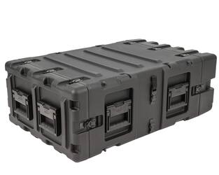 SKB - 3RS Serie - 4U Nicht-Herausnehmbares Shock Rack - Schwarz - 24-Zoll Tief