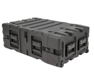 SKB - 3RS Serie - 4U Nicht-Herausnehmbares Shock Rack - Schwarz - 24-Zoll Tief