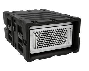 SKB - 3RS Serie - 5U Nicht-Herausnehmbares Shock Rack - Schwarz - 24-Zoll Tief