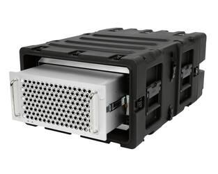 SKB - 3RS Serie - 5U Nicht-Herausnehmbares Shock Rack - Schwarz - 24-Zoll Tief