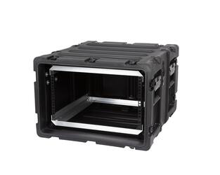 SKB - 3RS Serie - 6U Nicht-Herausnehmbares Shock Rack - Schwarz - 20-Zoll Tief